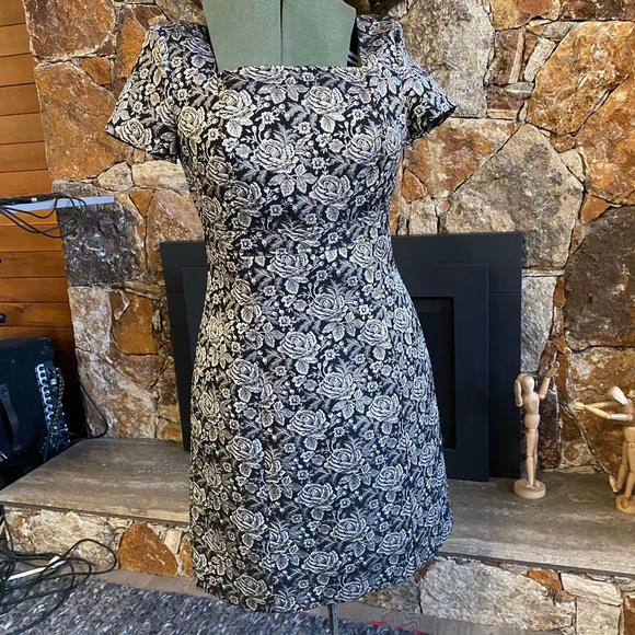 Brooks Brothers brocade dress - Picture 1 of 7